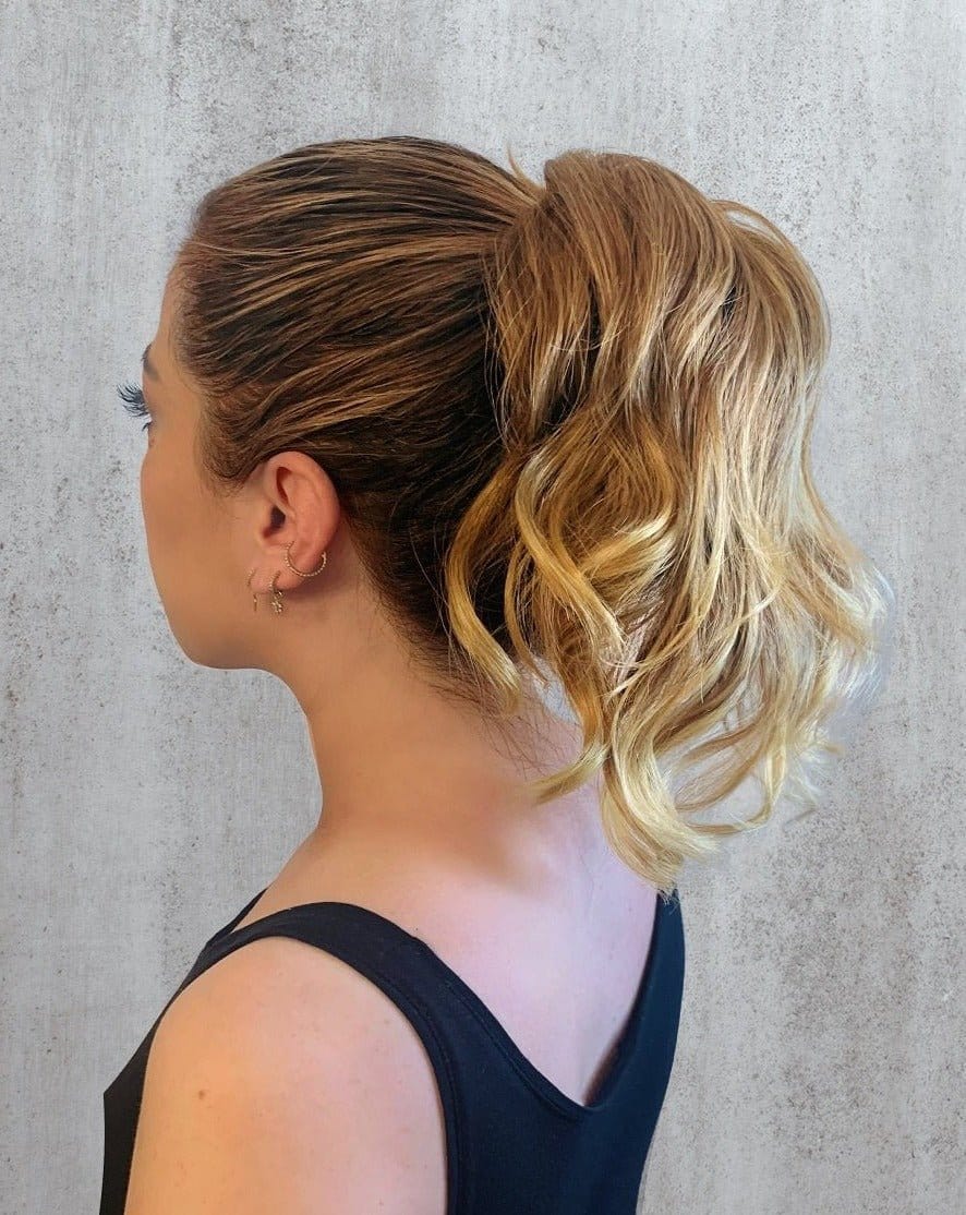 12" Stretch Pony by Hairdo | Heat Friendly Synthetic Hair - Image 8