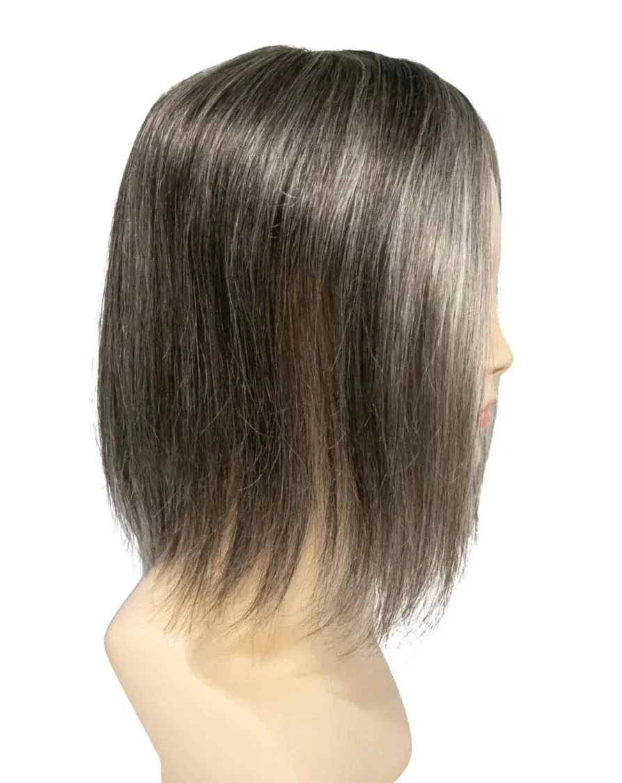 302 Hand Tied by WigPro | Human Hair Topper | Mono Top - Image 3