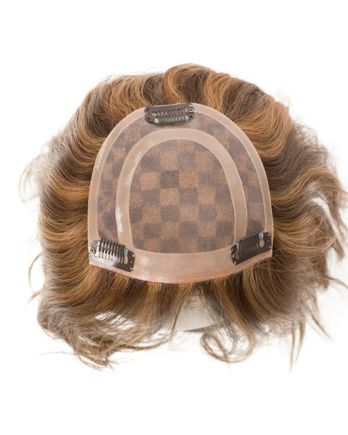 302 Hand Tied by WigPro | Human Hair Topper | Mono Top - Image 5