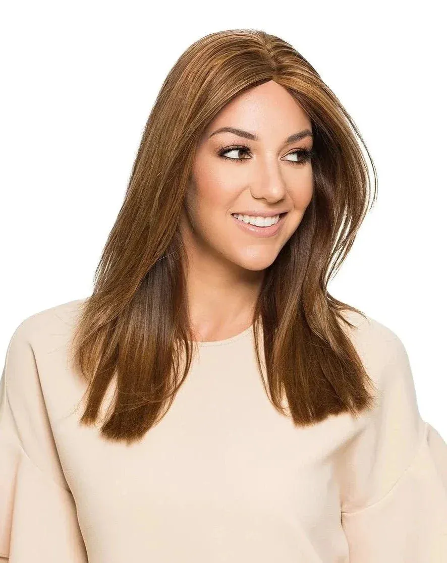 302L Lace Top Hand Tied by WigPro | Human Hair Topper | Mono Top
