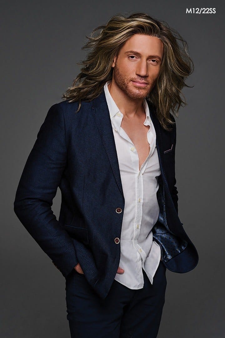 Admirable by HIM | Men's HF Synthetic Lace Front Wig | Mono Top - Image 2