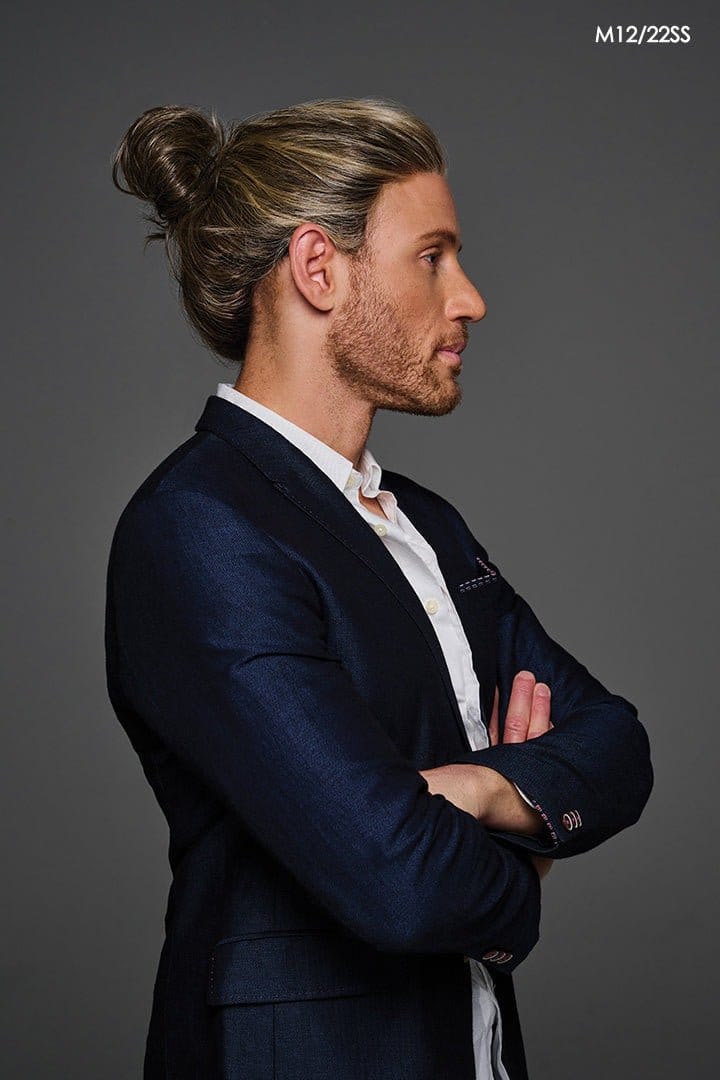 Admirable by HIM | Men's HF Synthetic Lace Front Wig | Mono Top - Image 8