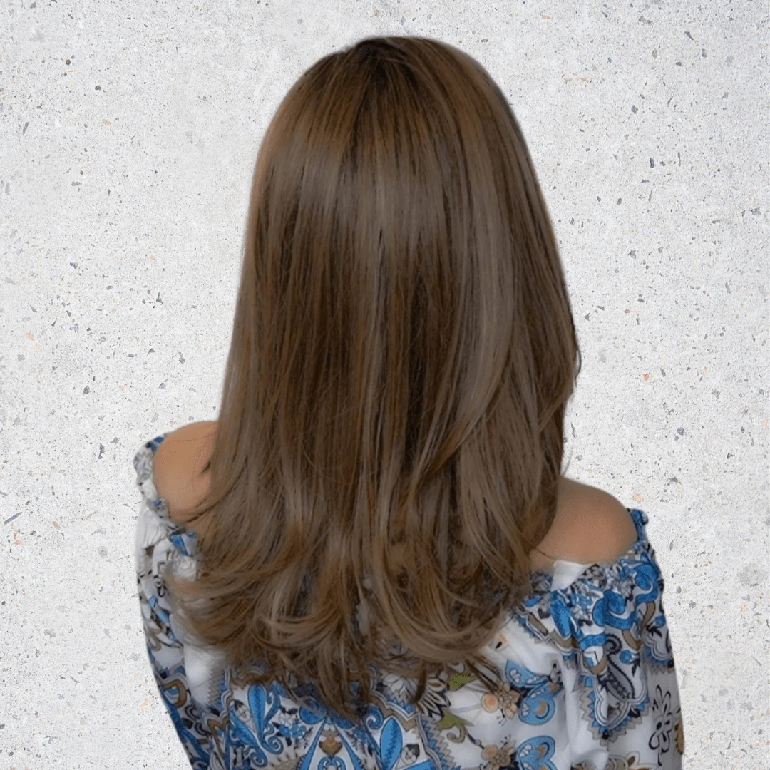 Advance by Ellen Wille | Lace Front Human Hair / HF Synthetic Blend Wig | Mono Part - Image 10