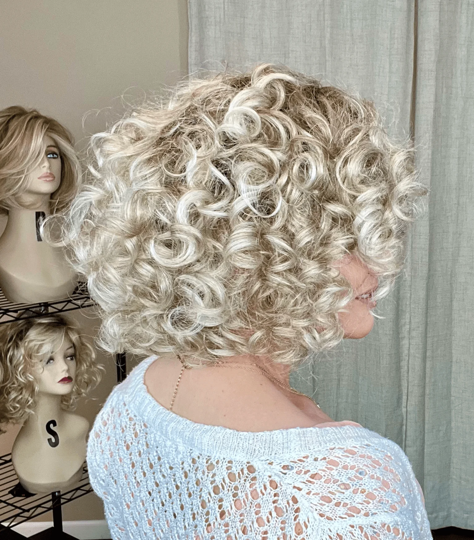 Outlet Sale | Alanna by Jon Renau | Synthetic Lace Front Wig | Mono Part | No Returns or Exchanges - Image 9