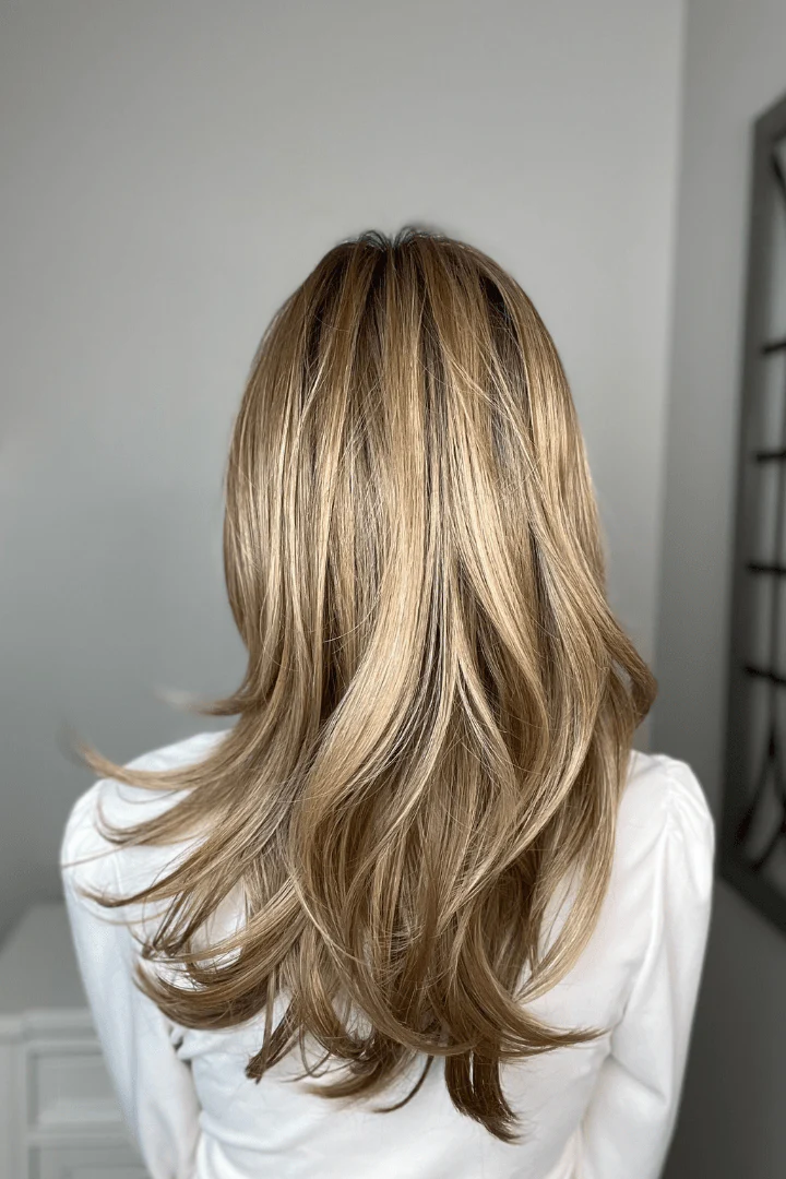 S110 Alexa by WigPro | HF Synthetic Lace Front Wig | Mono Part - Image 3