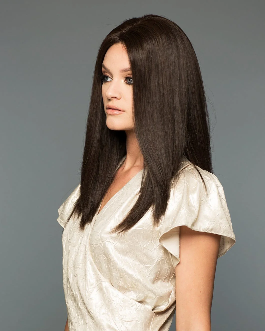 Alexandra by WigPro | Hand Tied Human Hair Wig | Mono Top - Image 4