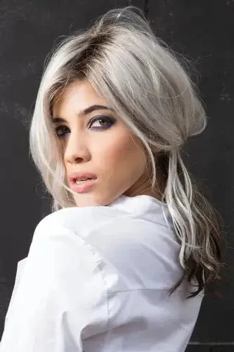 Avalon by Estetica | Synthetic Lace Front Wig | Mono Part - Image 27