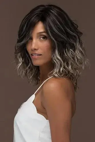 Avalon by Estetica | Synthetic Lace Front Wig | Mono Part - Image 9