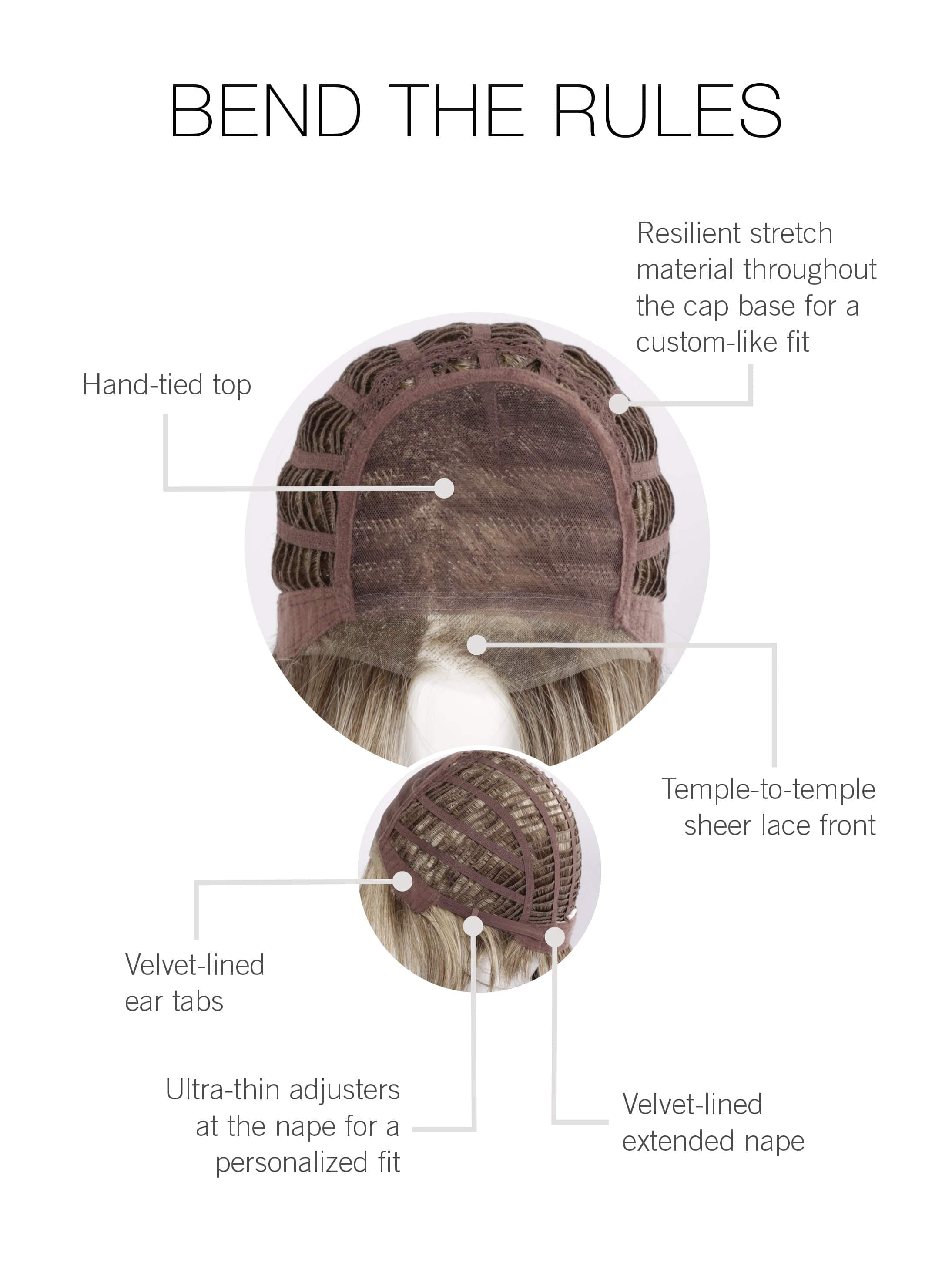 Outlet Sale | Bend the Rules Wig by Gabor | Synthetic Hair | No Returns or Exchanges - Image 7