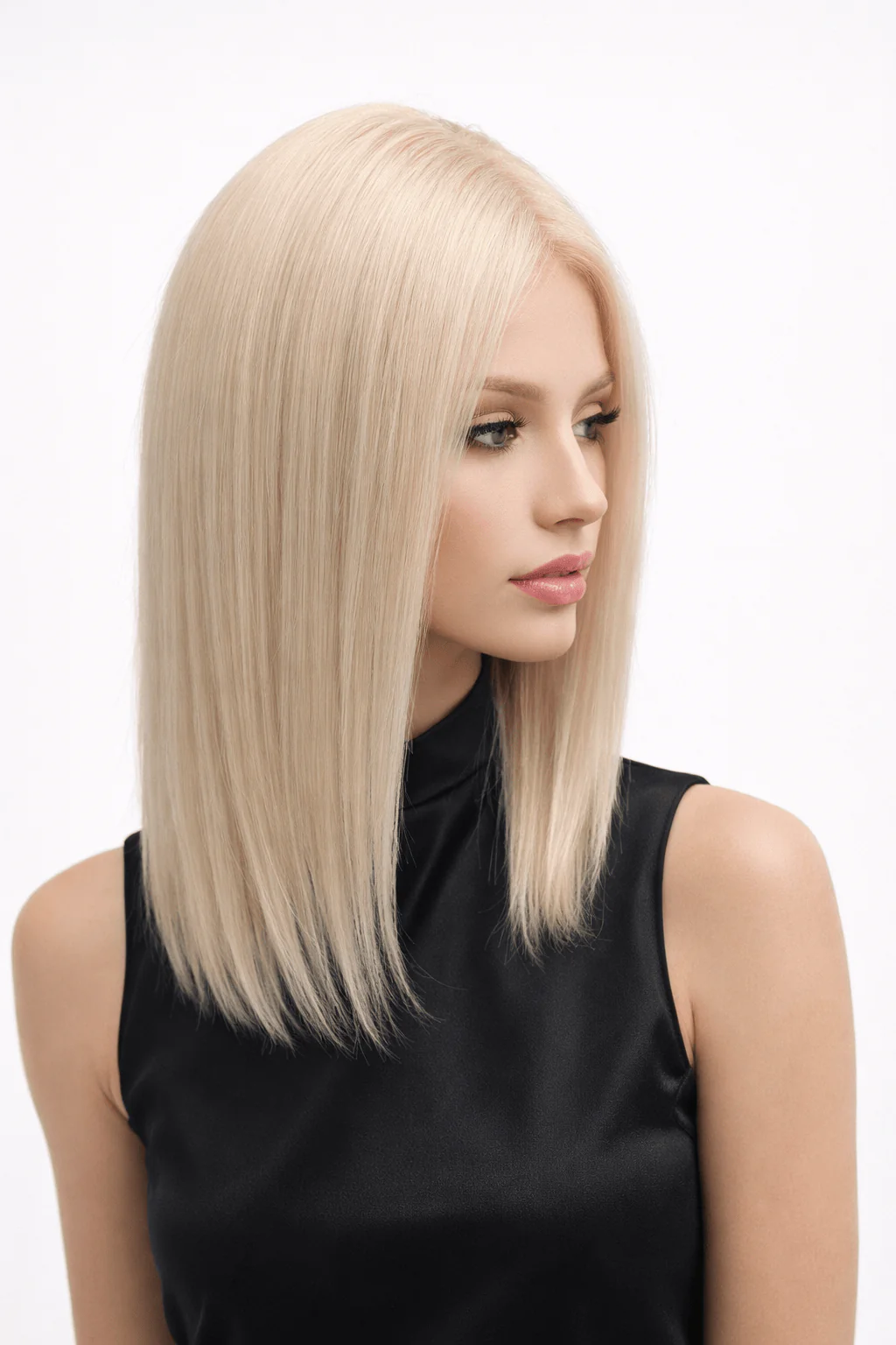 Bespoke 12-18" | Lace Front Remy Human Hair Wig | Carte Platine