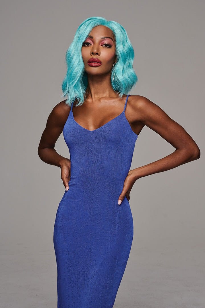 Blue Babe by Hairdo | HF Synthetic Lace Front Wig | Mono Part - Image 6