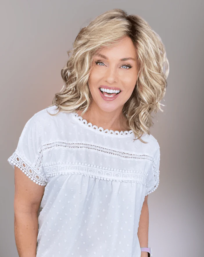 Brooklyn by Estetica | Synthetic Lace Front Wig | Mono Top - Image 5