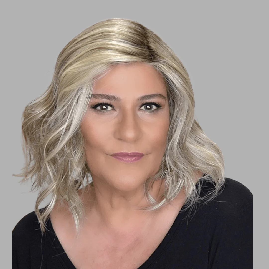 Caliente E by Belle Tress | HF Synthetic Lace Front Wig | Mono Part - Image 17