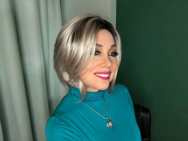 Carson by Rene of Paris | Synthetic Lace Front Wig | Mono Part - Image 12