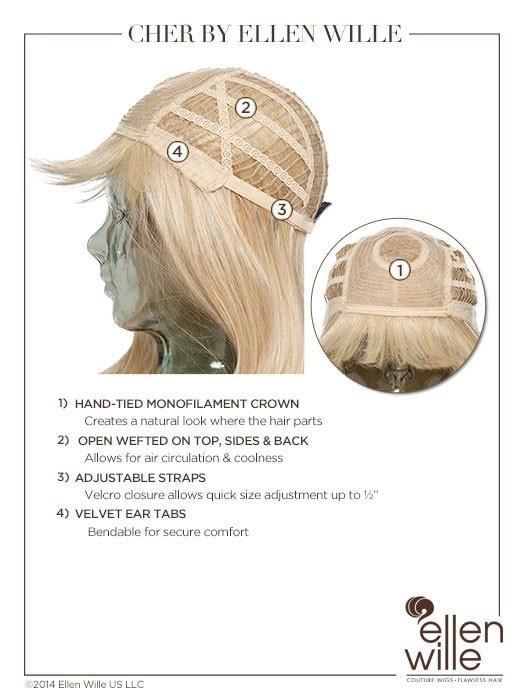 Cher by Ellen Wille | HF Synthetic Wig | Mono Crown - Image 9