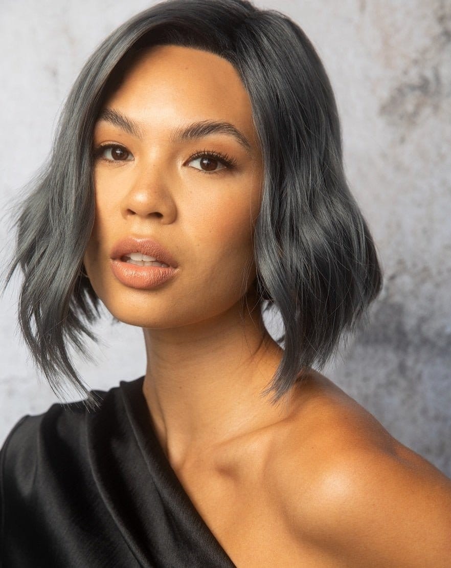 Chic Wavez by Rene of Paris | HF Synthetic Lace Front Wig | Mono Part - Image 6