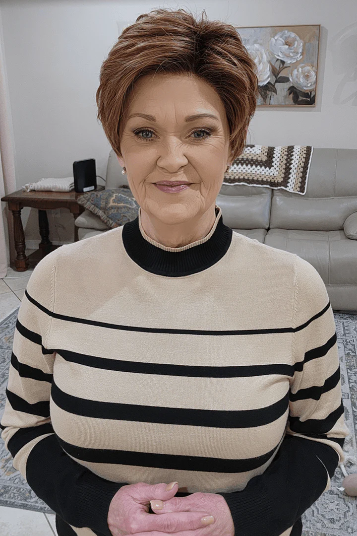 Chopped Pixie by TressAllure | HF Synthetic Lace Front Wig | Mono Top