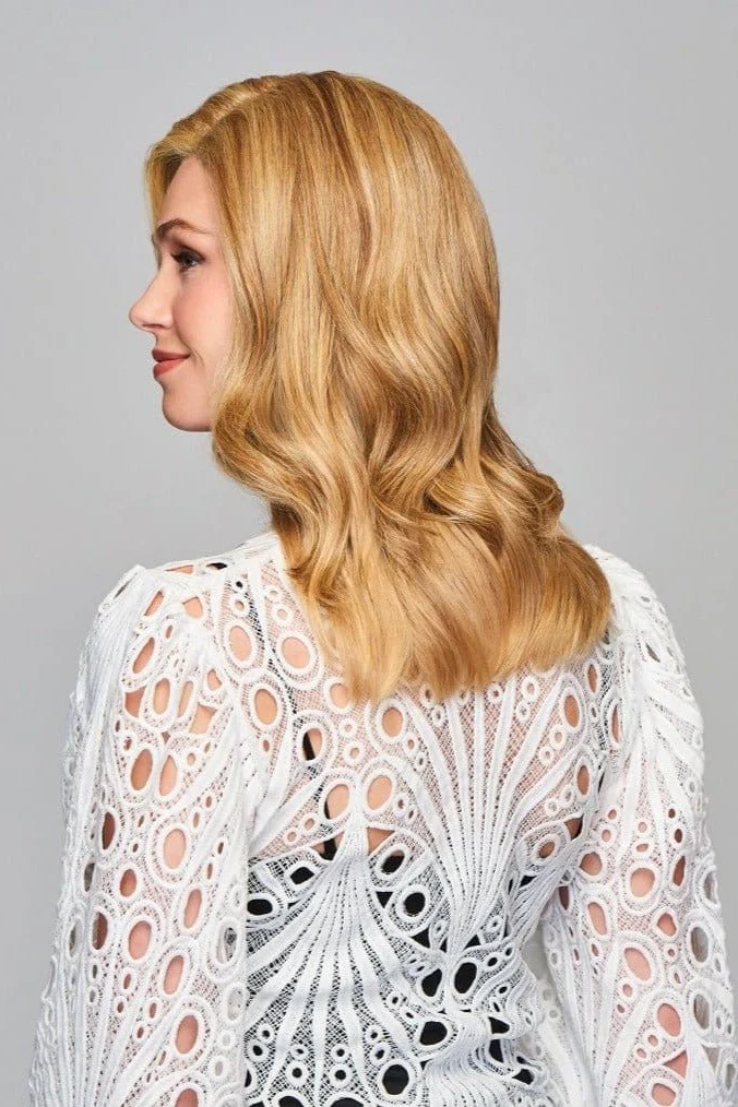 Crave the Wave by Raquel Welch | HF Synthetic Hair Topper | Mono Part - Image 5