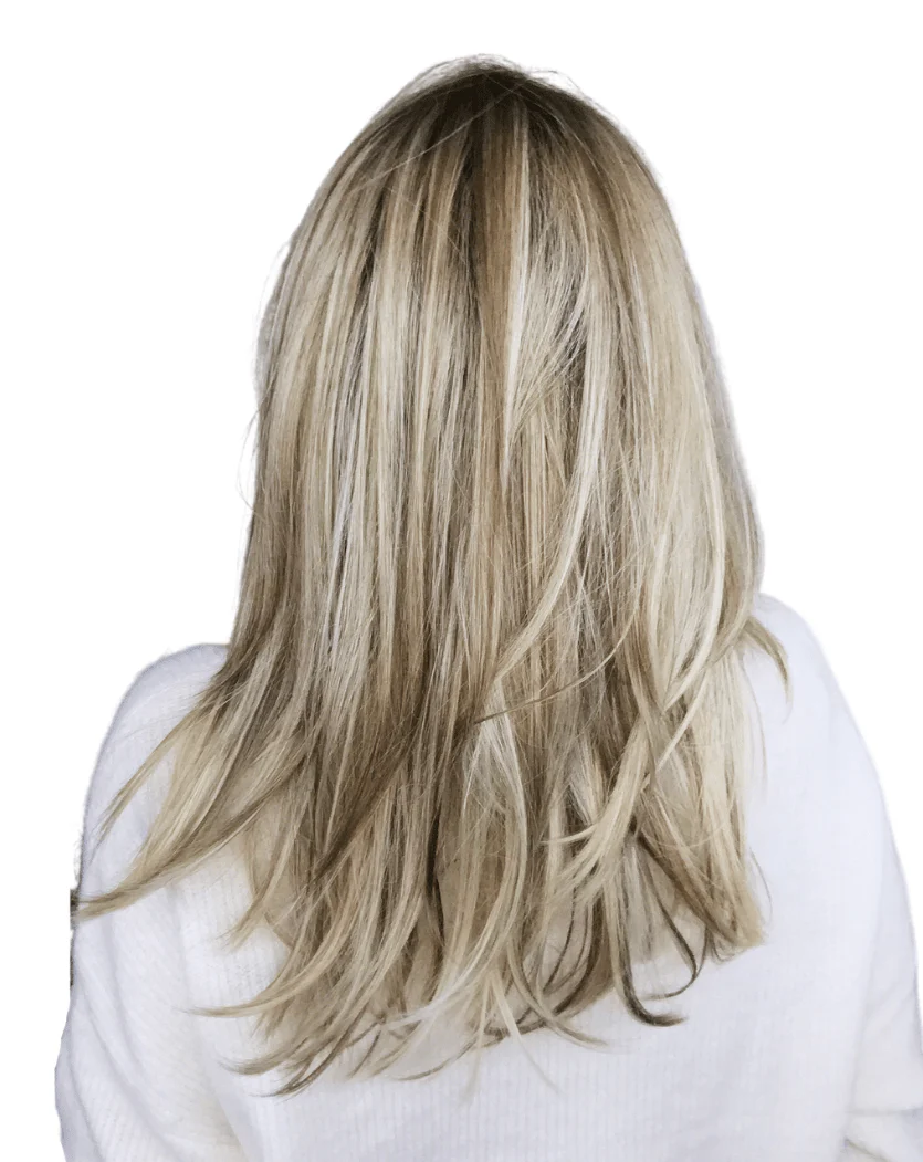 Dolce & Dolce 18 E by Belle Tress | HF Synthetic Lace Front Wig | Mono Part - Image 4