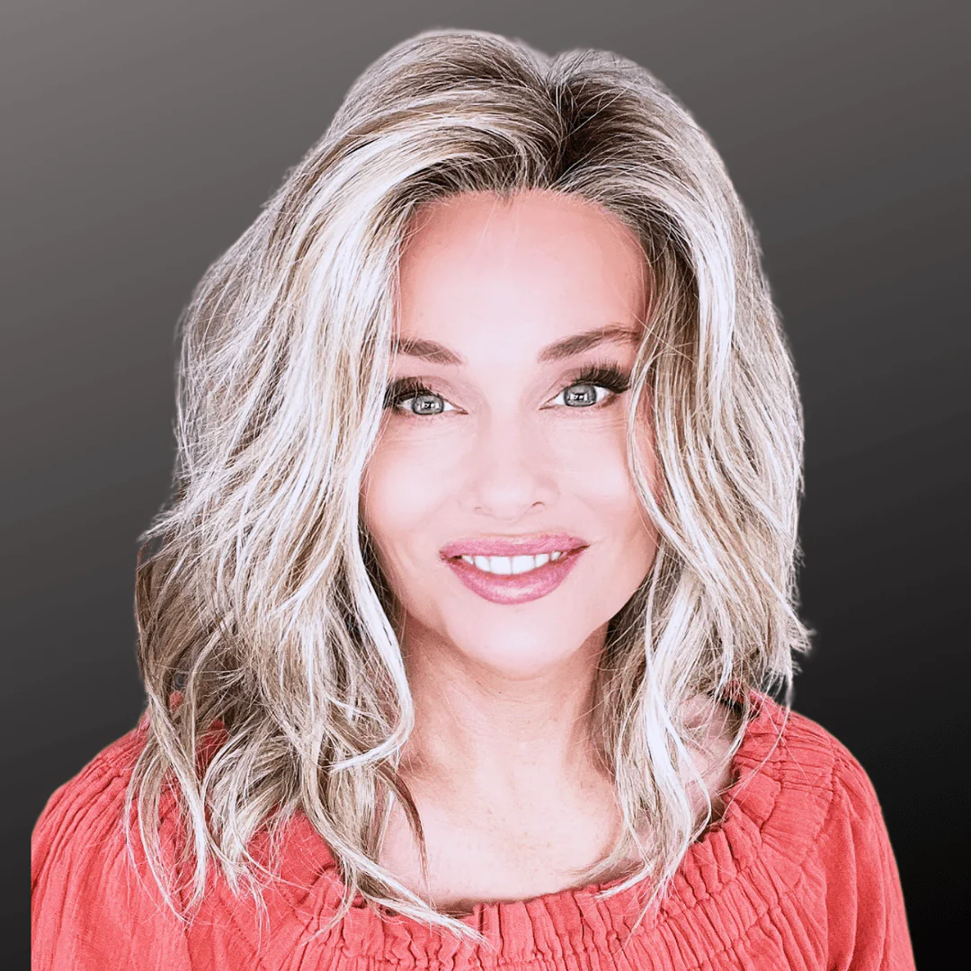 Dalgona 16" V by Belle Tress | HF Synthetic Lace Front Wig | Hand Tied - Image 3