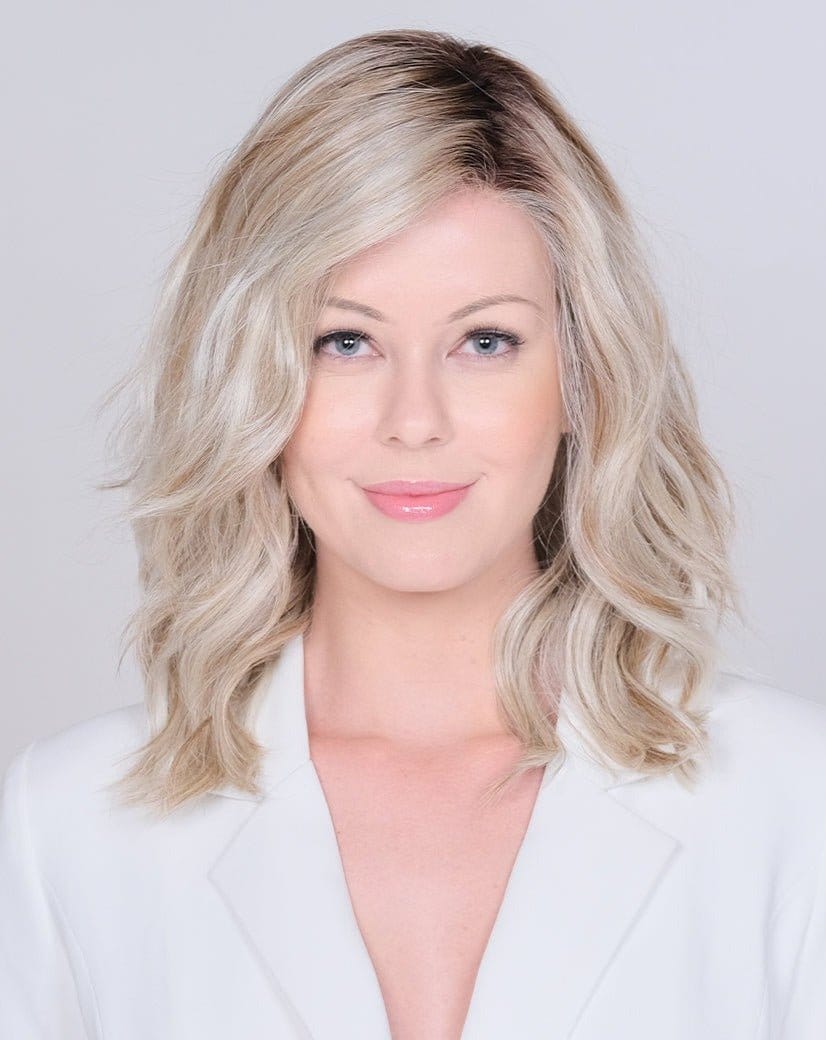 Dalgona 16" V by Belle Tress | HF Synthetic Lace Front Wig | Hand Tied - Image 7