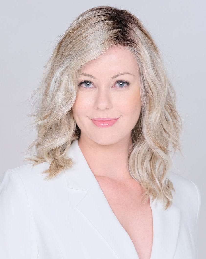 Dalgona 16" V by Belle Tress | HF Synthetic Lace Front Wig | Hand Tied - Image 8