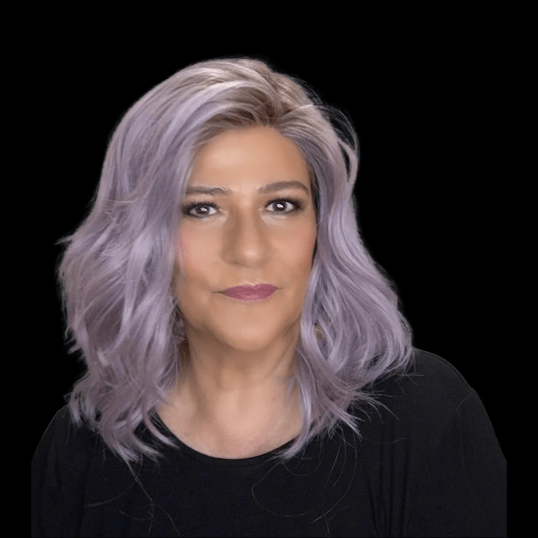 Dalgona 16" E by Belle Tress | HF Synthetic Lace Front Wig | Mono Part - Image 6