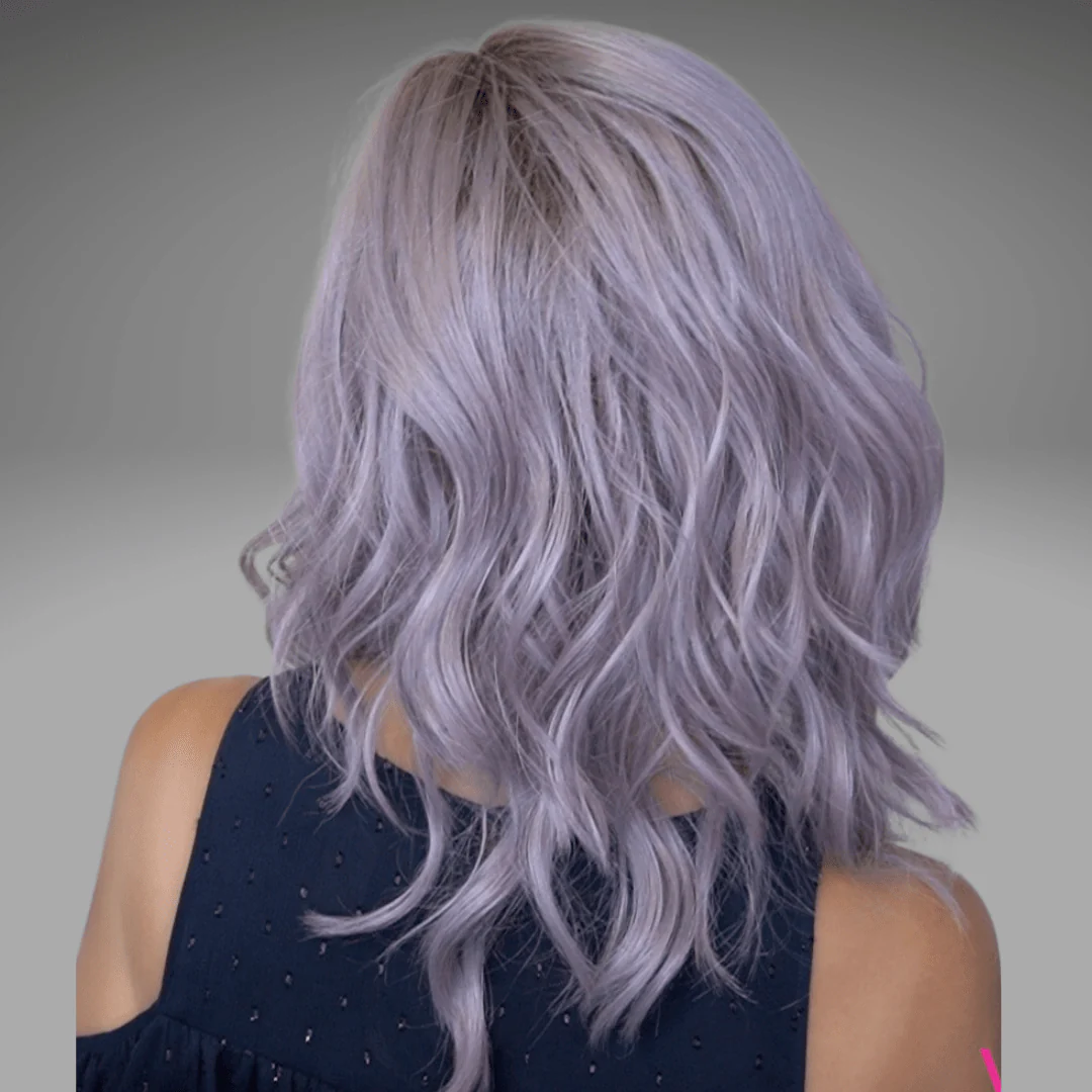 Dalgona 16" E by Belle Tress | HF Synthetic Lace Front Wig | Mono Part - Image 7