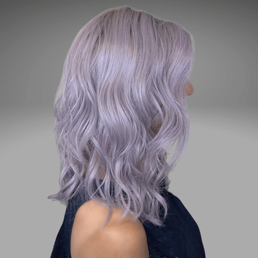 Dalgona 16" E by Belle Tress | HF Synthetic Lace Front Wig | Mono Part - Image 8