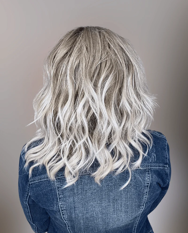 Dalgona 16" E by Belle Tress | HF Synthetic Lace Front Wig | Mono Part - Image 9
