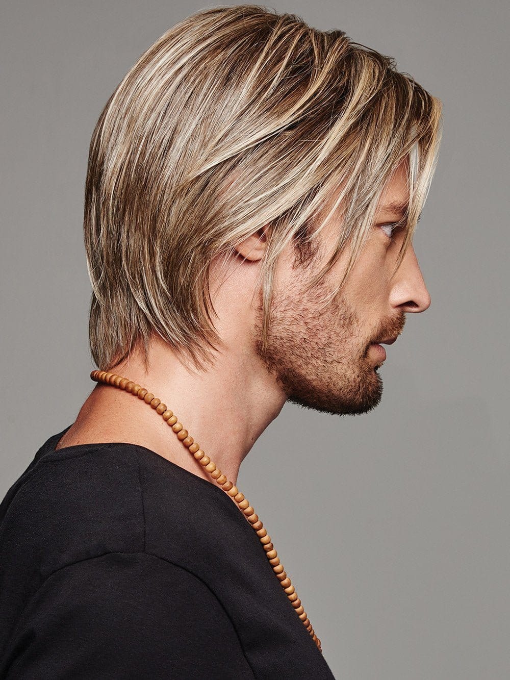 Daring by HIM | Men's HF Synthetic Lace Front Wig | Mono Part - Image 4