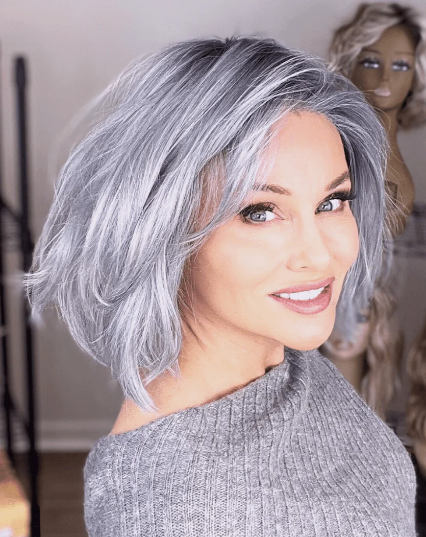 Destiny E by Belle Tress | HF Synthetic Lace Front Wig | Mono Part - Image 12