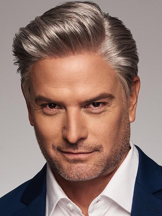Distinguished by HIM | Men's Human Hair / Synthetic Blend Wig | Hand Tied