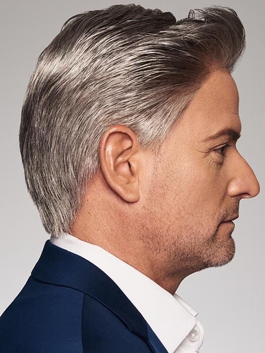 Distinguished by HIM | Men's Human Hair / Synthetic Blend Wig | Hand Tied - Image 2