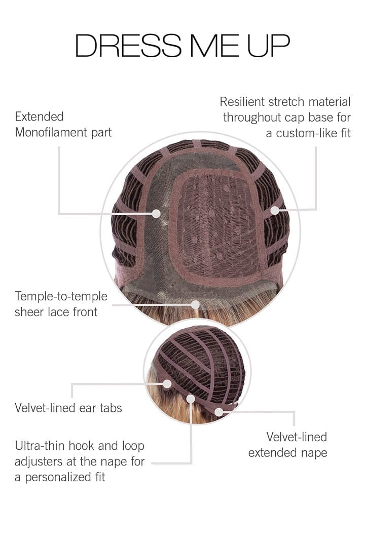 Dress Me Up by Gabor | HF Synthetic Lace Front Wig | Mono Part - Image 9