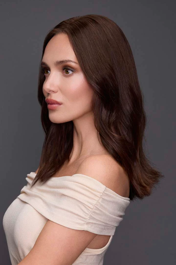 easiPart Medium 14" by easiHair | Remy Human Hair Topper - Image 4
