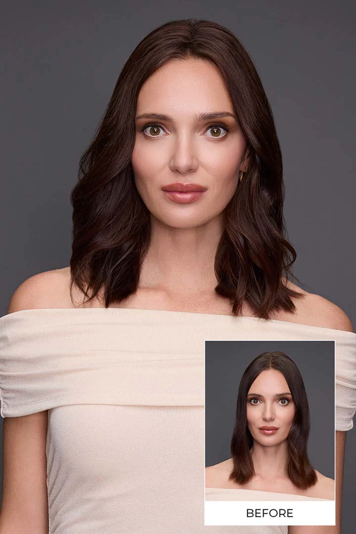 easiPart Medium 14" by easiHair | Remy Human Hair Topper - Image 5
