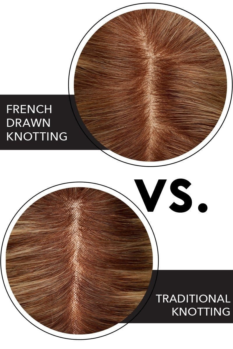easiPart French 12" by easiHair | Remy Human Hair Topper - Image 7