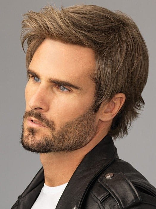Edge by HIM | Men's Synthetic Lace Front Wig | Mono Crown - Image 3