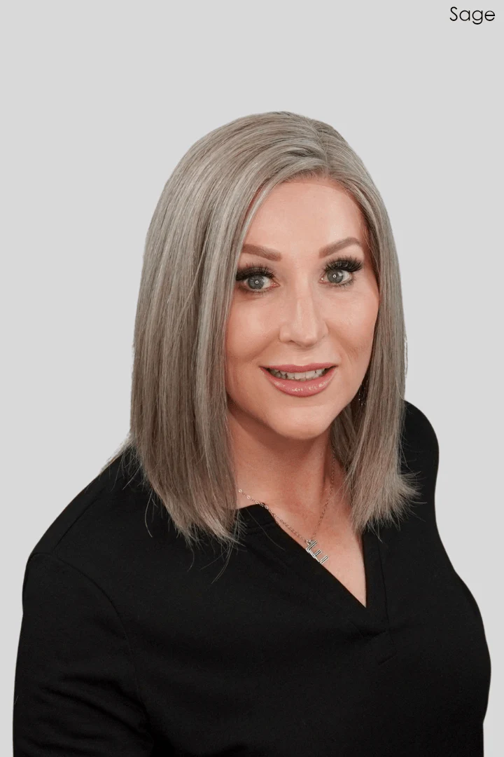 Eileen 14" by PUSH | Lace Front Remy Human Hair Wig by PUSH | Hand Tied - Image 10