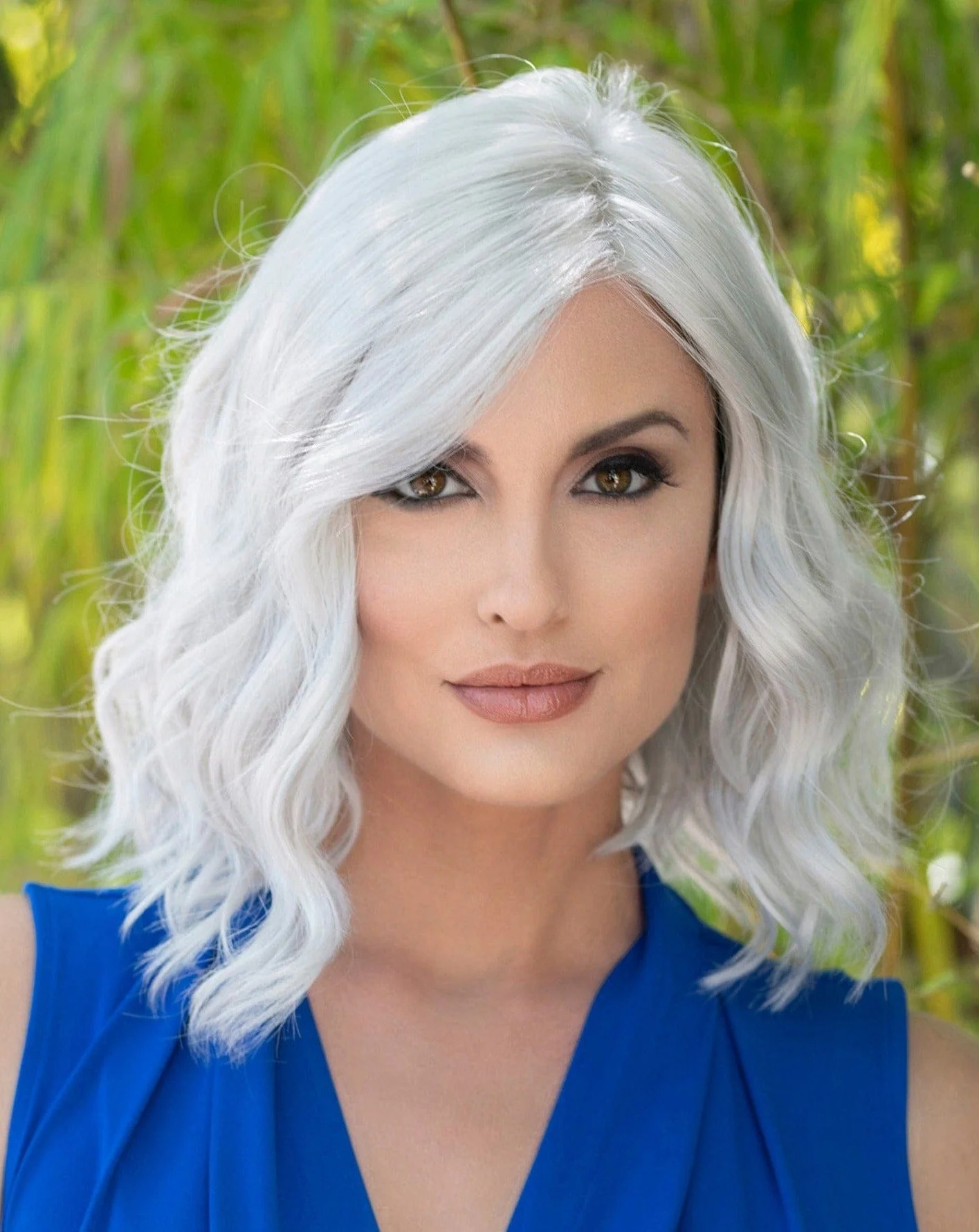 Emma by Envy | Human Hair/Heat Friendly Synthetic Blend Wig - Image 15