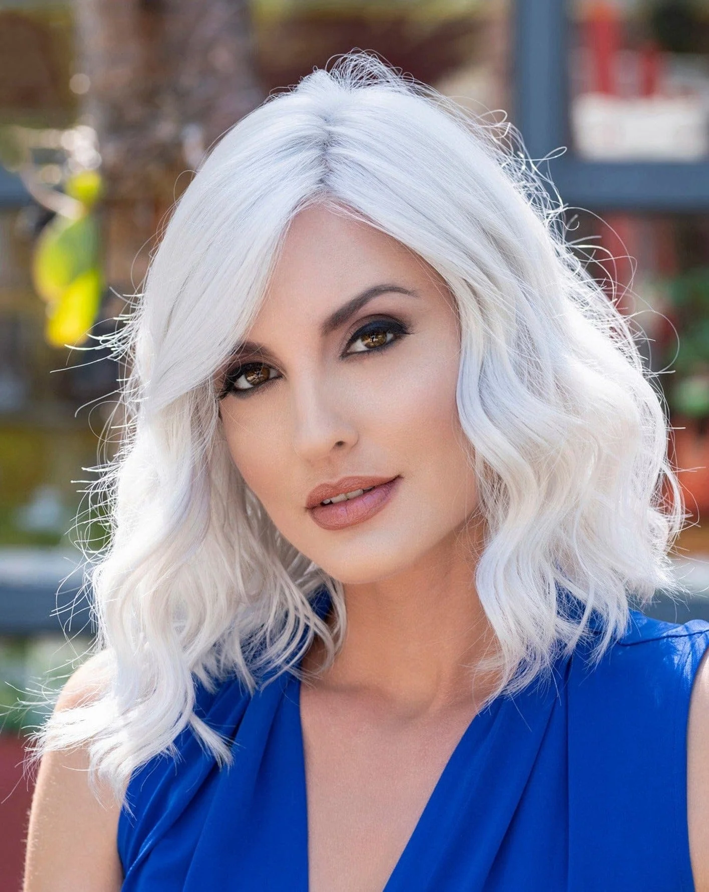Emma by Envy | Human Hair/Heat Friendly Synthetic Blend Wig - Image 16