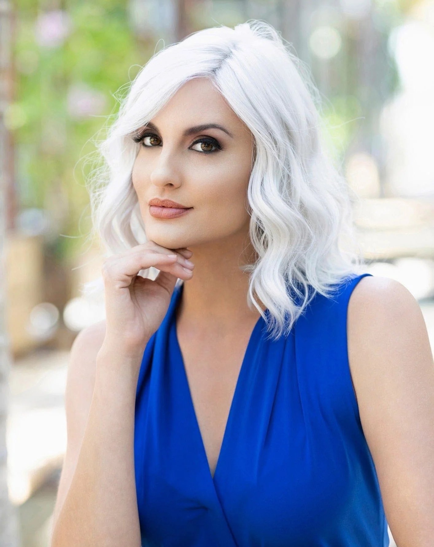 Emma by Envy | Human Hair/Heat Friendly Synthetic Blend Wig - Image 17