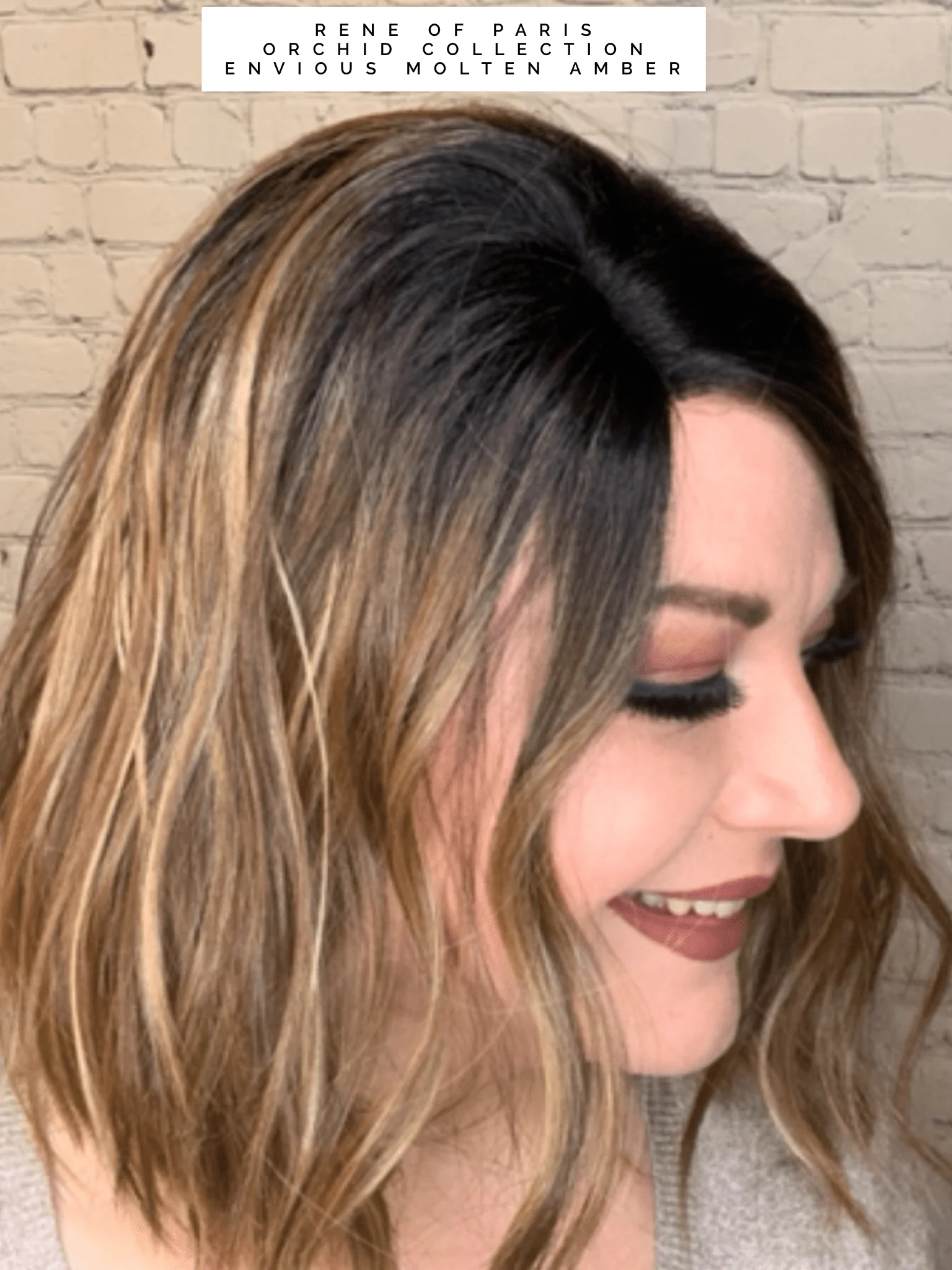 Envious by Rene of Paris | HF Synthetic Lace Front Wig | Mono Part - Image 6