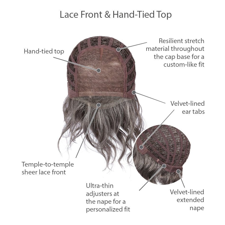 Sweet Talk Luxury by Gabor | Synthetic Lace Front Wig | Mono Top - Image 18