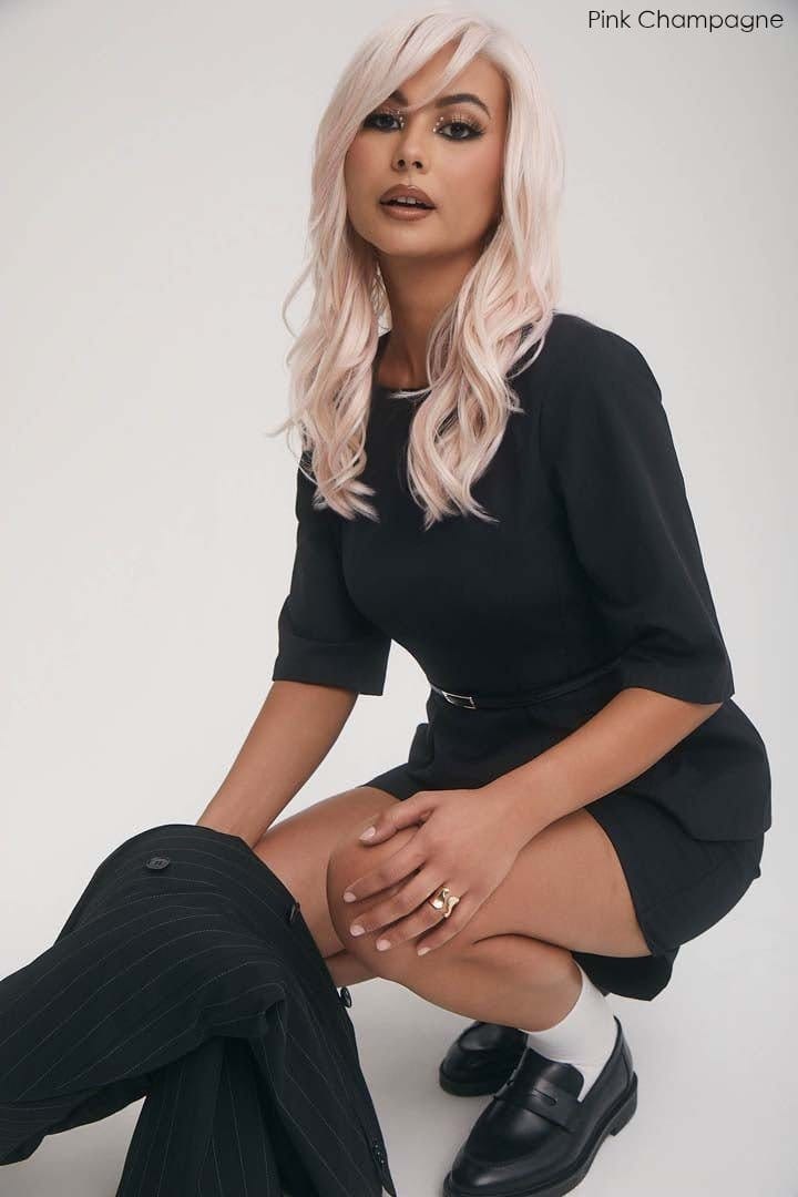 Glam Wavez by Rene of Paris | HF Synthetic Lace Front Wig | Mono Part - Image 18