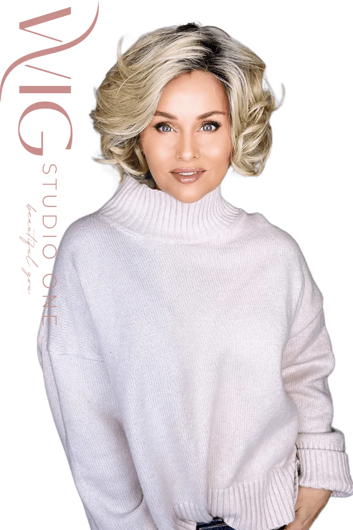 S105 Gloria by WigPro | Hand Tied HF Synthetic Lace Front Wig | Mono Top