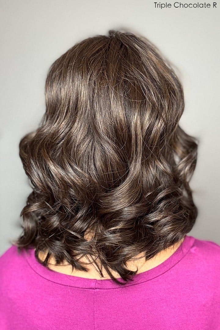 Granada by Belle Tress | HF Synthetic Lace Front Wig | Mono Part - Image 7