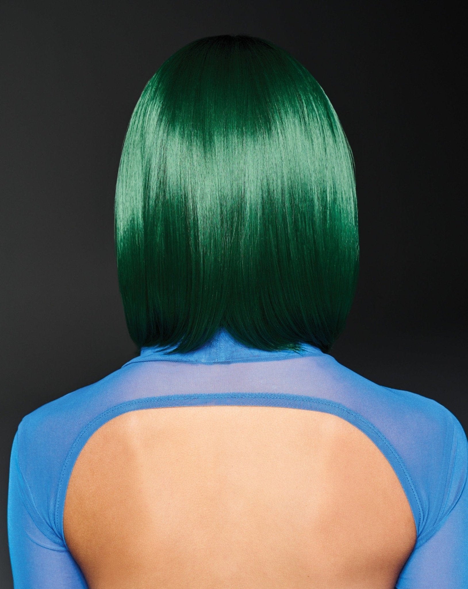 Green IRL by Hairdo | HF Synthetic Lace Front Wig | Mono Part - Image 6