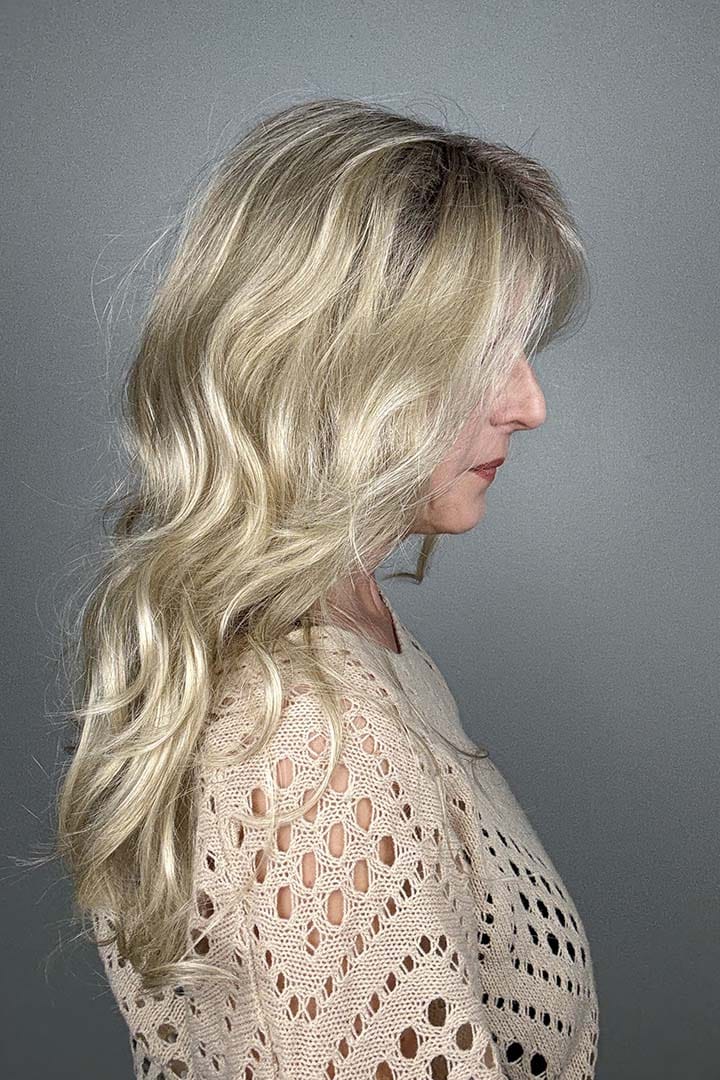 Hana by Noriko | Synthetic Lace Front Wig | Mono Part - Image 10